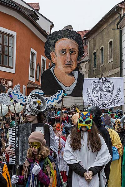 Karnevalsumzug, 28. Februar 2017, Fasching Český Krumlov