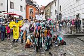 Carnival parade in Český Krumlov, 28th February 2017, photo by: Lubor Mrázek