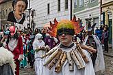 Carnival parade in Český Krumlov, 28th February 2017, photo by: Lubor Mrázek