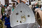 Carnival parade in Český Krumlov, 28th February 2017, photo by: Lubor Mrázek