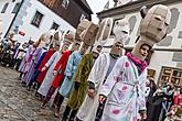 Carnival parade in Český Krumlov, 28th February 2017, photo by: Lubor Mrázek