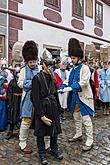 Carnival parade in Český Krumlov, 28th February 2017, photo by: Lubor Mrázek