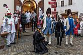 Carnival parade in Český Krumlov, 28th February 2017, photo by: Lubor Mrázek