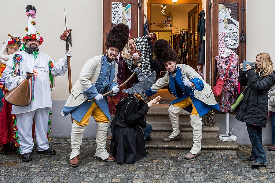 Karnevalsumzug, 28. Februar 2017, Fasching Český Krumlov