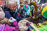 Carnival parade in Český Krumlov, 28th February 2017, photo by: Lubor Mrázek