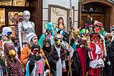 Carnival parade in Český Krumlov, 28th February 2017, photo by: Lubor Mrázek