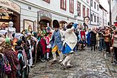 Carnival parade in Český Krumlov, 28th February 2017, photo by: Lubor Mrázek