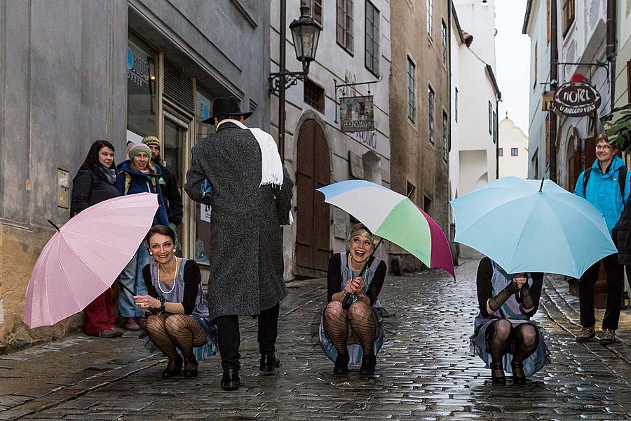 Carnival parade in Český Krumlov, 28th February 2017