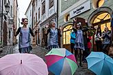 Carnival parade in Český Krumlov, 28th February 2017, photo by: Lubor Mrázek