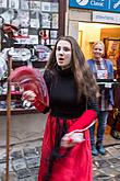 Carnival parade in Český Krumlov, 28th February 2017, photo by: Lubor Mrázek