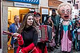 Carnival parade in Český Krumlov, 28th February 2017, photo by: Lubor Mrázek