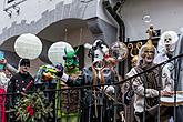 Carnival parade in Český Krumlov, 28th February 2017, photo by: Lubor Mrázek