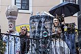 Carnival parade in Český Krumlov, 28th February 2017, photo by: Lubor Mrázek