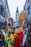 Carnival parade in Český Krumlov, 28th February 2017, photo by: Lubor Mrázek