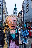 Carnival parade in Český Krumlov, 28th February 2017, photo by: Lubor Mrázek