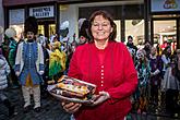 Carnival parade in Český Krumlov, 28th February 2017, photo by: Lubor Mrázek