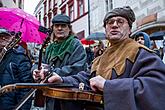 Carnival parade in Český Krumlov, 28th February 2017, photo by: Lubor Mrázek