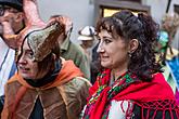 Carnival parade in Český Krumlov, 28th February 2017, photo by: Lubor Mrázek