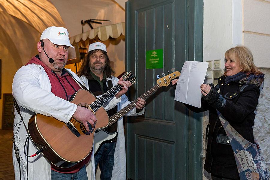 Carnival parade in Český Krumlov, 28th February 2017