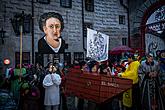 Carnival parade in Český Krumlov, 28th February 2017, photo by: Lubor Mrázek