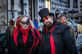 Carnival parade in Český Krumlov, 28th February 2017, photo by: Lubor Mrázek