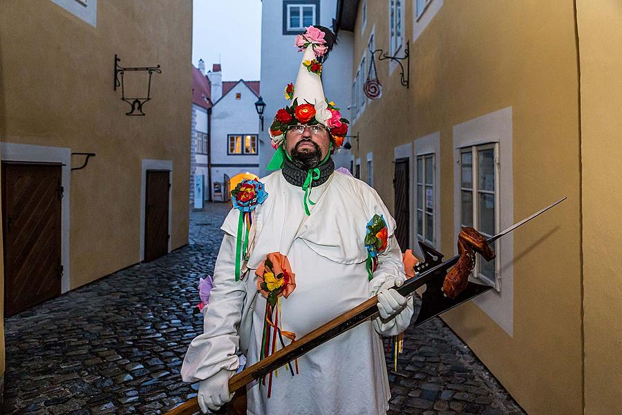 Carnival parade in Český Krumlov, 28th February 2017