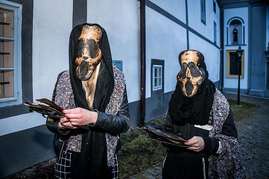 Carnival parade in Český Krumlov, 28th February 2017