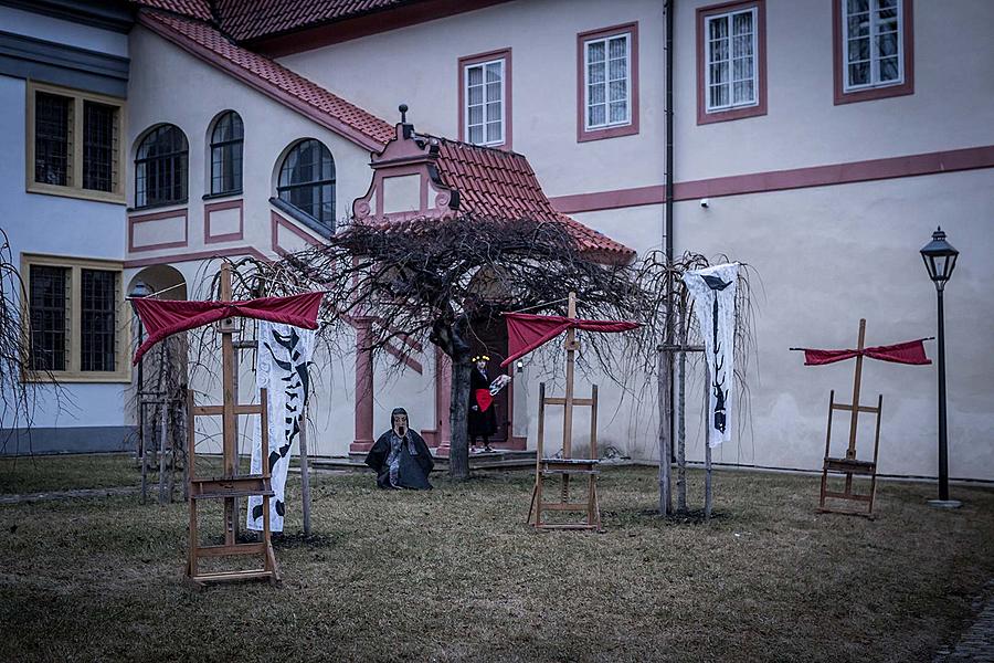 Carnival parade in Český Krumlov, 28th February 2017