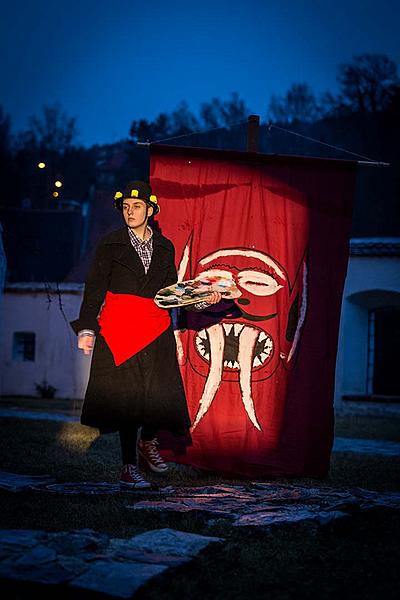 Carnival parade in Český Krumlov, 28th February 2017