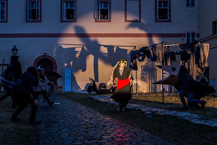 Carnival parade in Český Krumlov, 28th February 2017