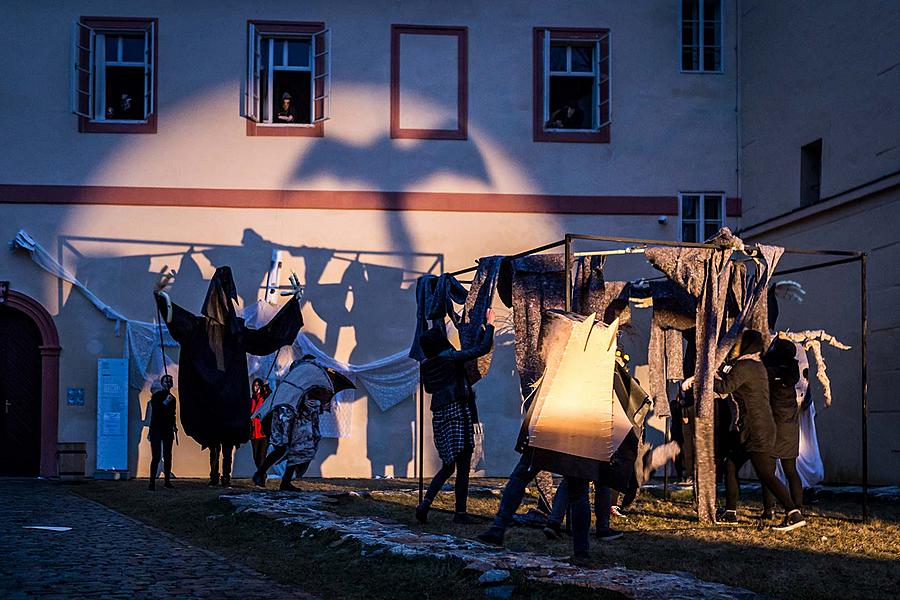 Carnival parade in Český Krumlov, 28th February 2017