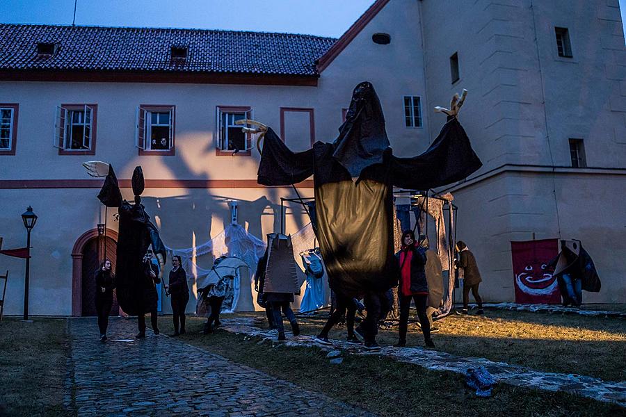 Masopustní průvod v Českém Krumlově, 28. února 2017