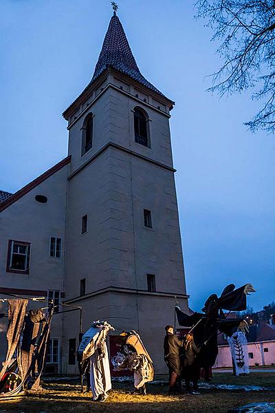 Carnival parade in Český Krumlov, 28th February 2017