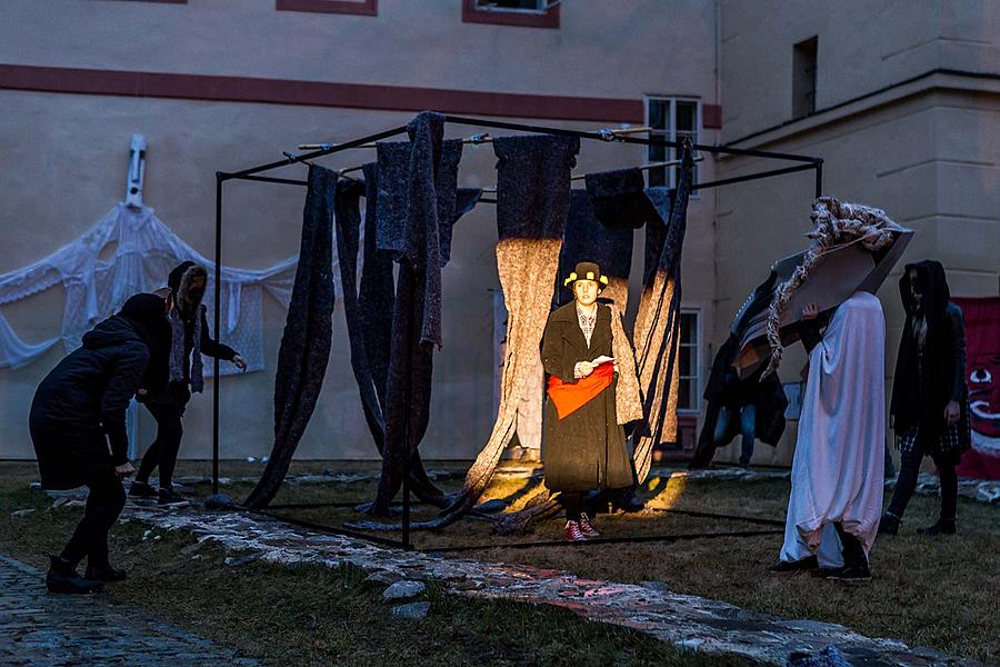 Carnival parade in Český Krumlov, 28th February 2017