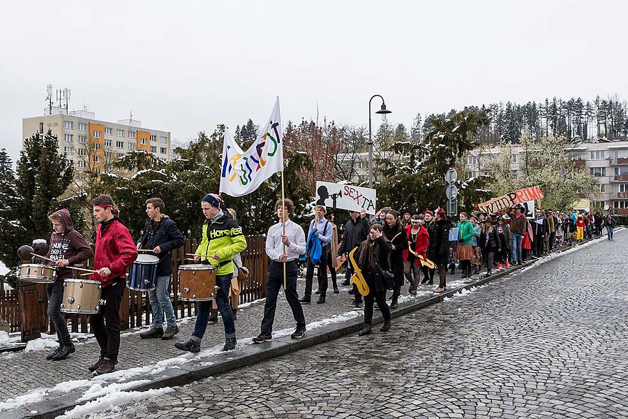 4th Students rag Day, Magical Krumlov 28.4.2017