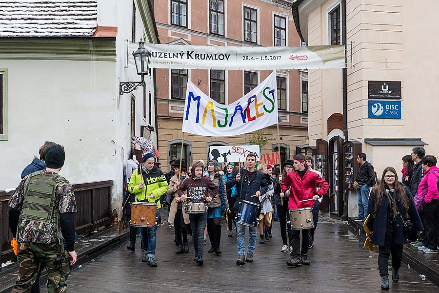 IV. Studentský majáles, Kouzelný Krumlov 28.4.2017