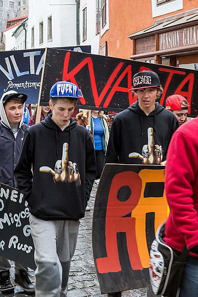 IV. Studentský majáles, Kouzelný Krumlov 28.4.2017