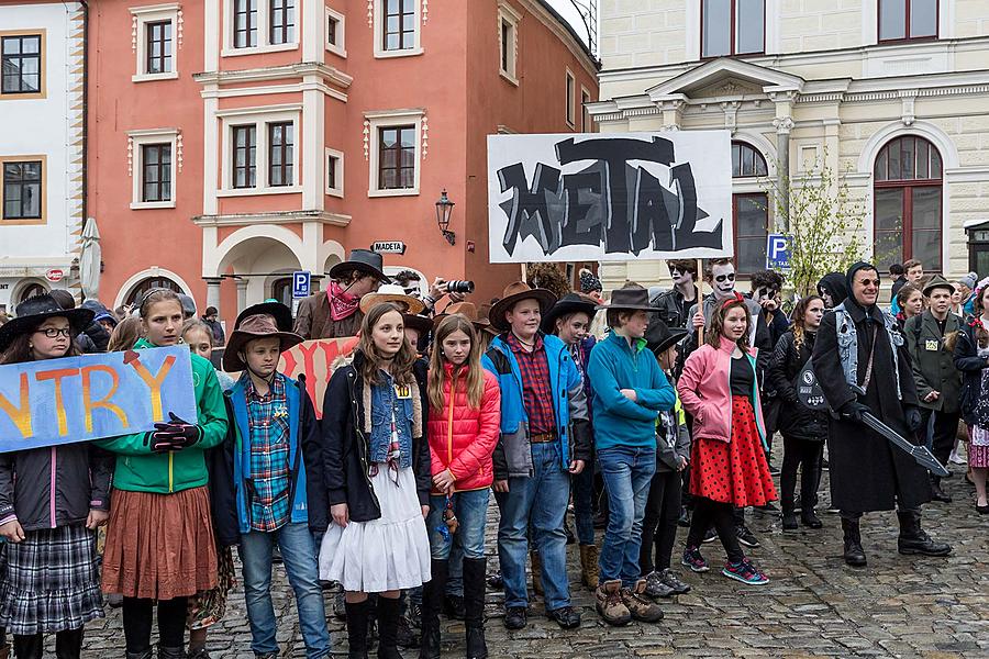 IV. Studentský majáles, Kouzelný Krumlov 28.4.2017