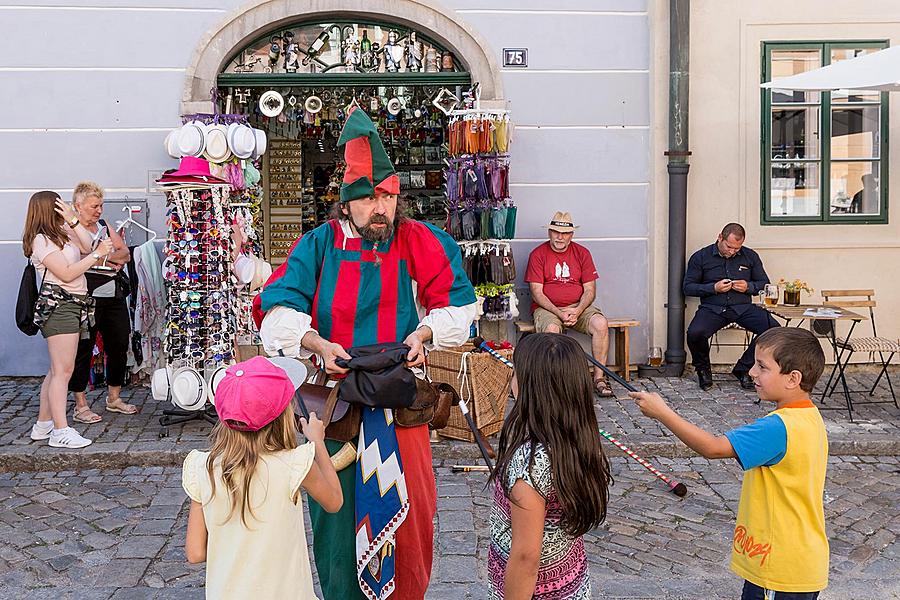 Fest der fünfblättrigen Rose ®, Český Krumlov, Freitag 16. 6. 2017