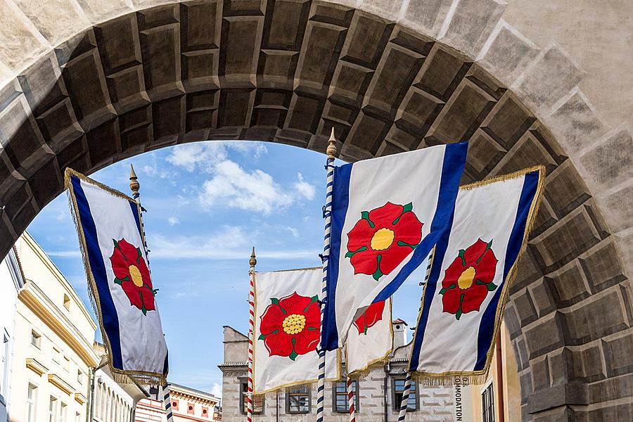 Fest der fünfblättrigen Rose ®, Český Krumlov, Freitag 16. 6. 2017