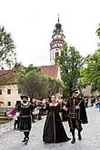 Five-Petalled Rose Celebrations ®, Český Krumlov, Friday 16. 6. 2017, photo by: Lubor Mrázek