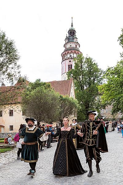 Fest der fünfblättrigen Rose ®, Český Krumlov, Freitag 16. 6. 2017