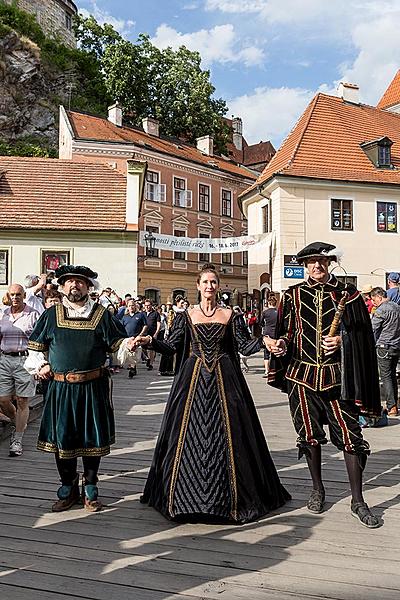 Fest der fünfblättrigen Rose ®, Český Krumlov, Freitag 16. 6. 2017