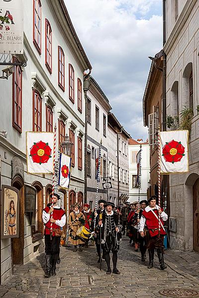 Five-Petalled Rose Celebrations ®, Český Krumlov, Friday 16. 6. 2017