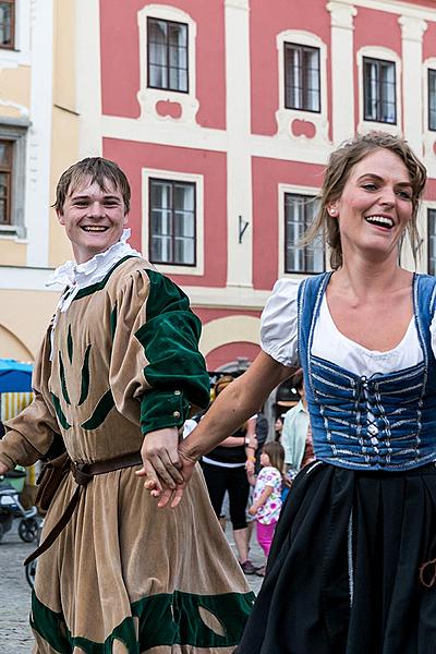 Fest der fünfblättrigen Rose ®, Český Krumlov, Freitag 16. 6. 2017