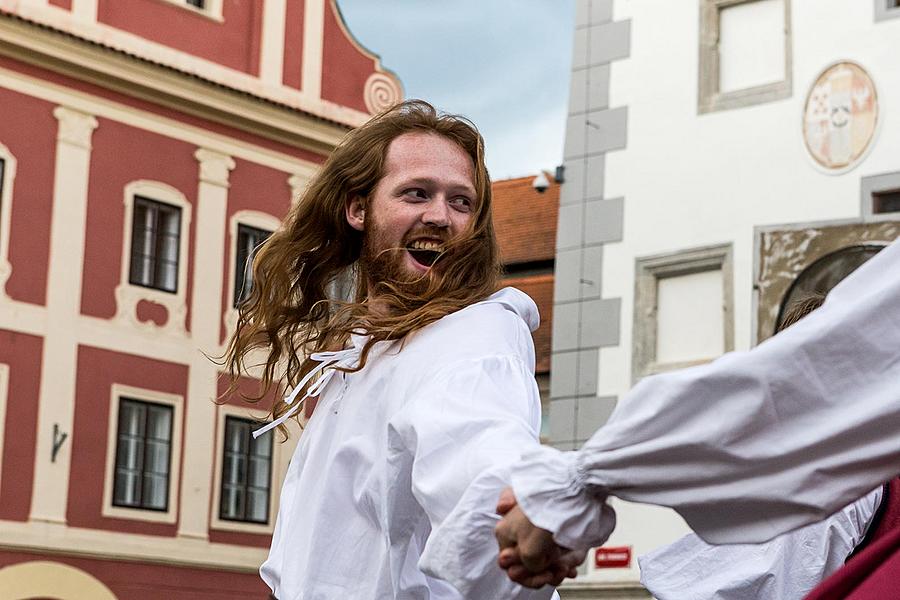 Fest der fünfblättrigen Rose ®, Český Krumlov, Freitag 16. 6. 2017