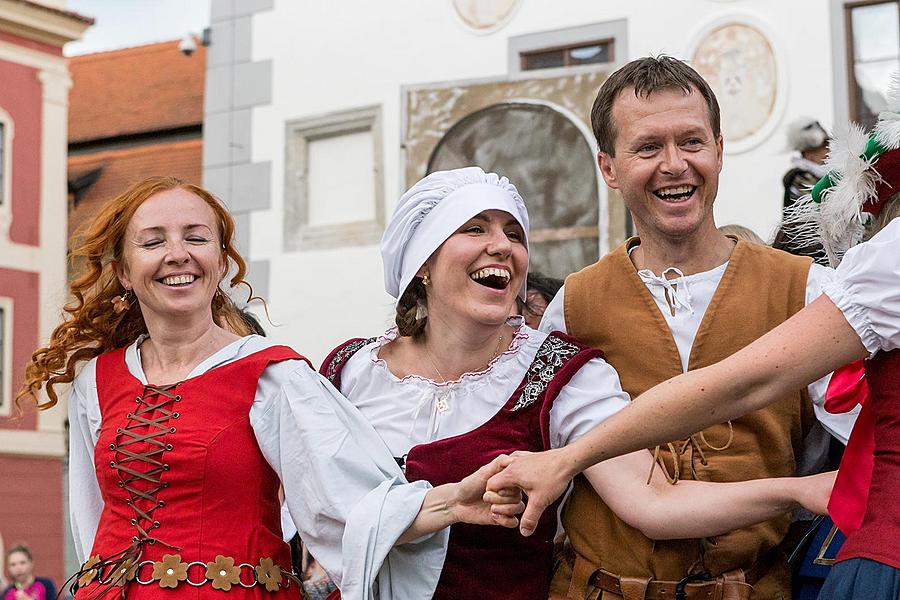 Five-Petalled Rose Celebrations ®, Český Krumlov, Friday 16. 6. 2017