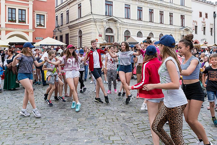 Fest der fünfblättrigen Rose ®, Český Krumlov, Freitag 16. 6. 2017