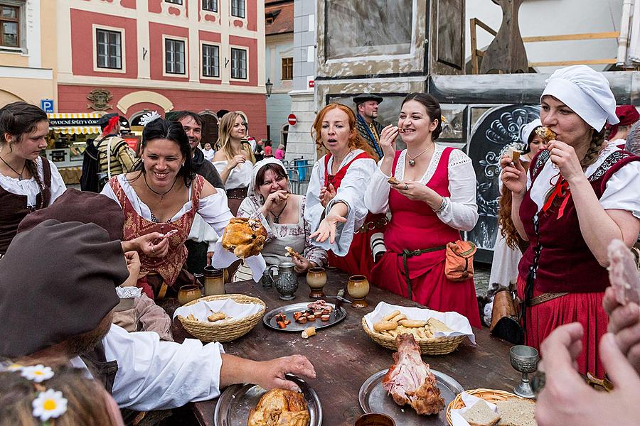 Slavnosti pětilisté růže ®, Český Krumlov, pátek 16. 6. 2017