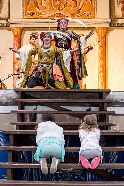 Fest der fünfblättrigen Rose ®, Český Krumlov, Freitag 16. 6. 2017